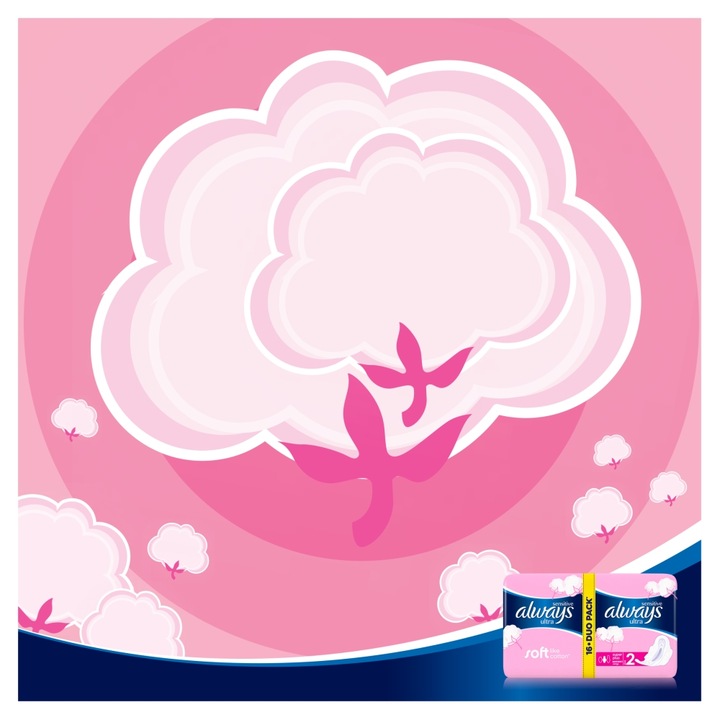 Always Ultra Sensitive Super podpaski ze skrzydełkami rozmiar 2, 16