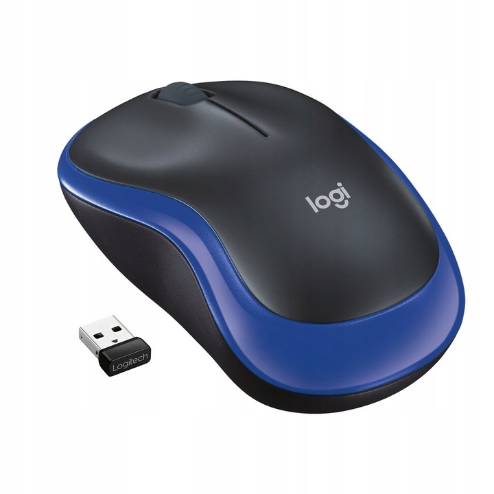 Mysz bezprzewodowa Logitech M185 910-002236 (optyczna; 1000 DPI; kolor
