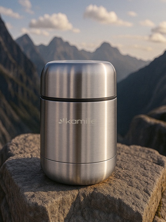 TERMOS OBIADOWY na ZUPĘ OBIAD pojemnik MENAŻKA lunch box KAMILLE 0,5 l