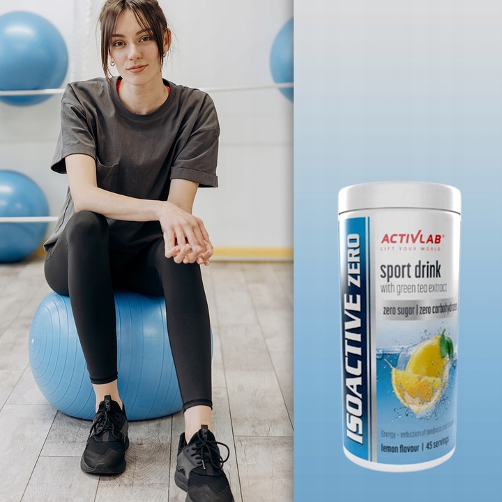ACTIVLAB ISOACTIVE ZERO 225g ELEKTROLITY BEZ CUKRU
