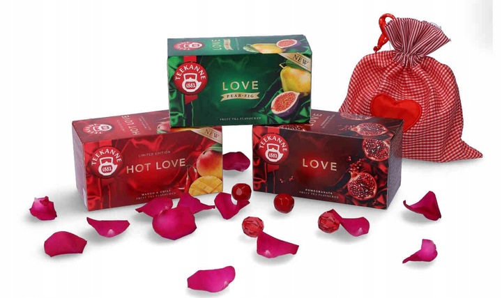 Herbata owocowa w torebkach Teekanne Love grejpfrut 20szt x9