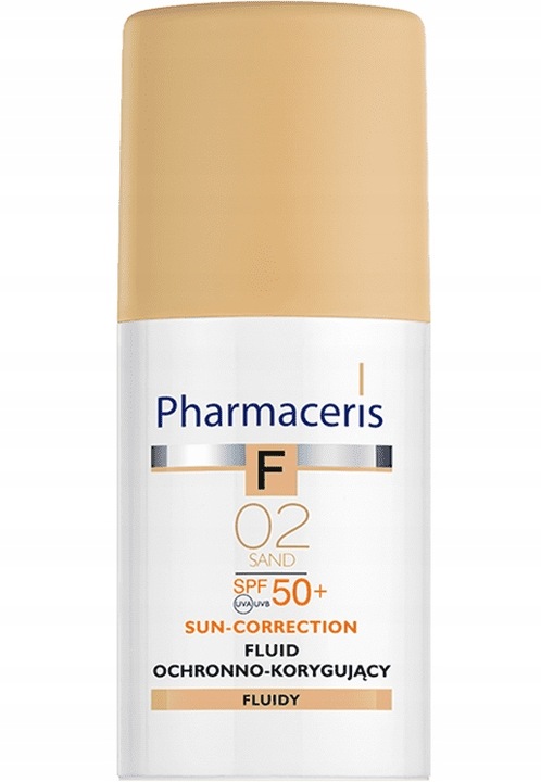 PHARMACERIS F FLUID OCHRONNO-KORYGUJĄCY 02 - SAND SPF50+ 30 ml