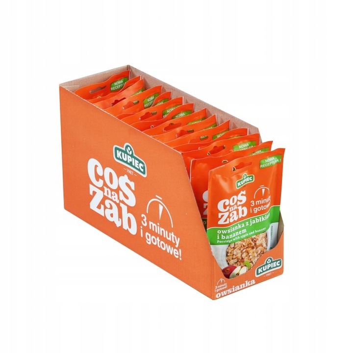 Zestaw 14x Owsianka z jabłkiem i bananem - Zdrowy Start Każdego Dnia z