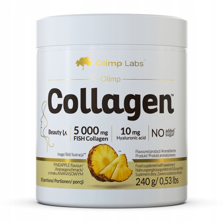 OLIMP COLLAGEN 240g KOLAGEN RYBI SKÓRA WŁOSY PAZNOKCIE