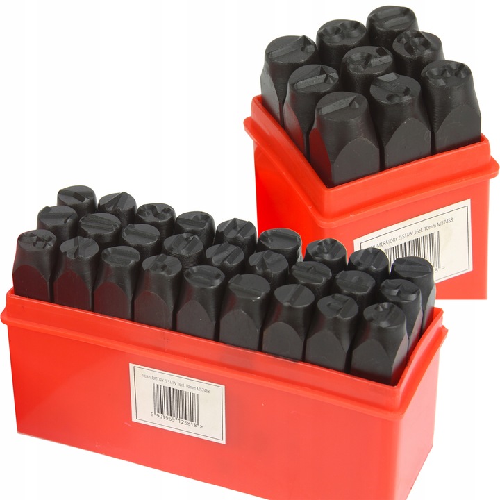 ZNACZNIKI NUMERATORY NUMERATOR LITERY CYFRY 10mm