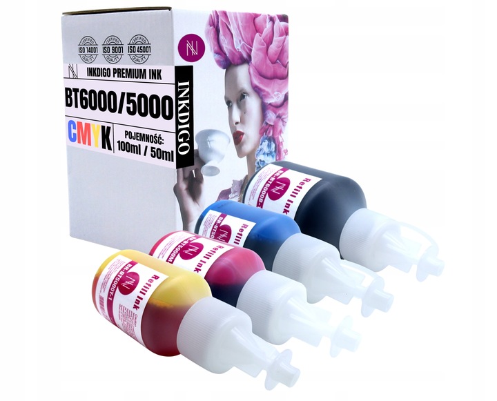 BT6000 XL TUSZE do BROTHER DCP-T220 T420W T425W T426W T500W T510W T520W