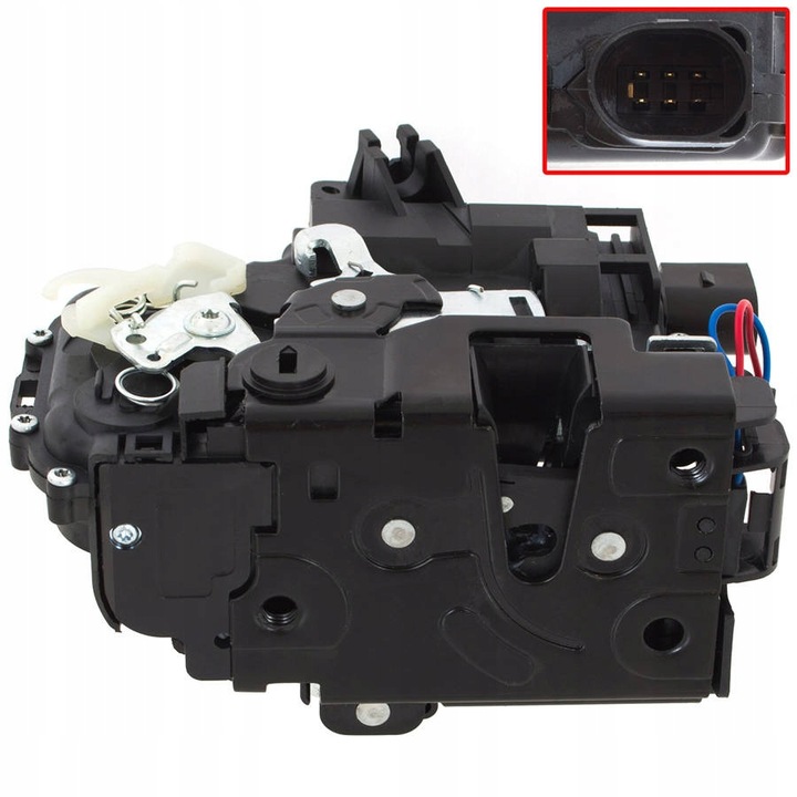 Siłownik Zamka Drzwi Tył Lewy Zamiennik do VW Passat B5 FL Golf IV 4