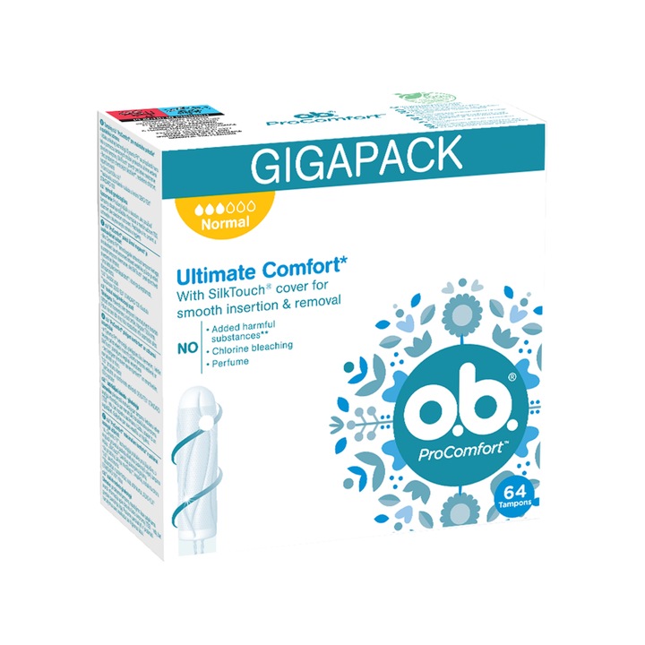 O.B. ProComfort Normal Tampony 64 sztuki