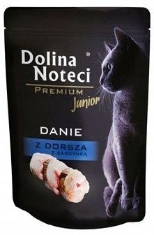 Dolina Noteci dorsz z sardynką junior 10x85g