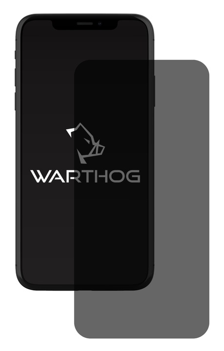 Szkło hartowane prywatyzujące Warthog do Apple iPhone 15 Pro 2 szt EZ Fit