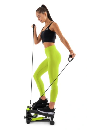 Stepper Skrętny z linkami i licznikiem step steper trening w domu
