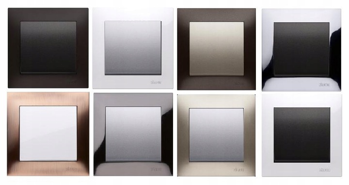 KONTAKT SIMON 54 GNIAZDO PODWÓJNE Z/U SREBRNY