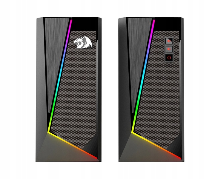 Głośniki komputerowe do PC Redragon Anvil 2.0 RGB MiniJack 3,5 mm Czarne