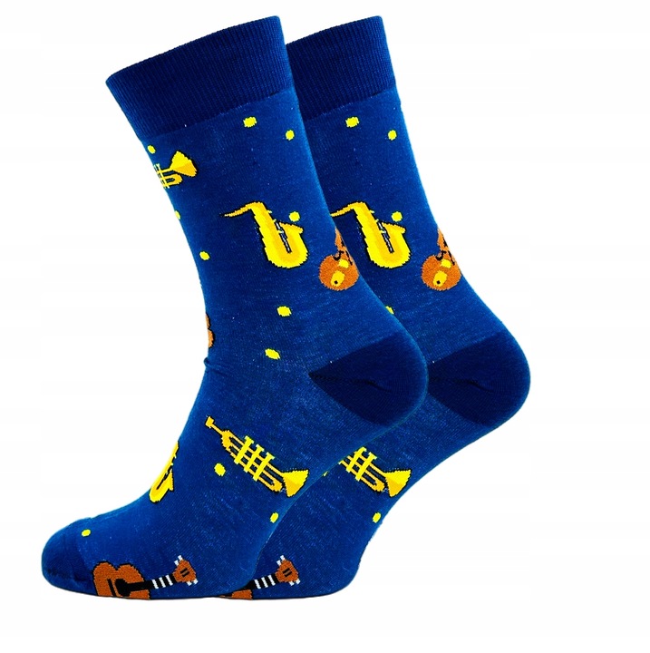 10 Par Skarpety Męskie Śmieszne Bawełna Wysokie Skarpetki 43-46 BAWEŁNIANE