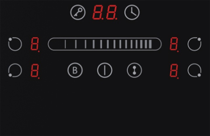 Płyta indukcyjna zabudowy 60cm BH-04MFZIN BOOST TIMER FLEX ZON PÓL 2+3