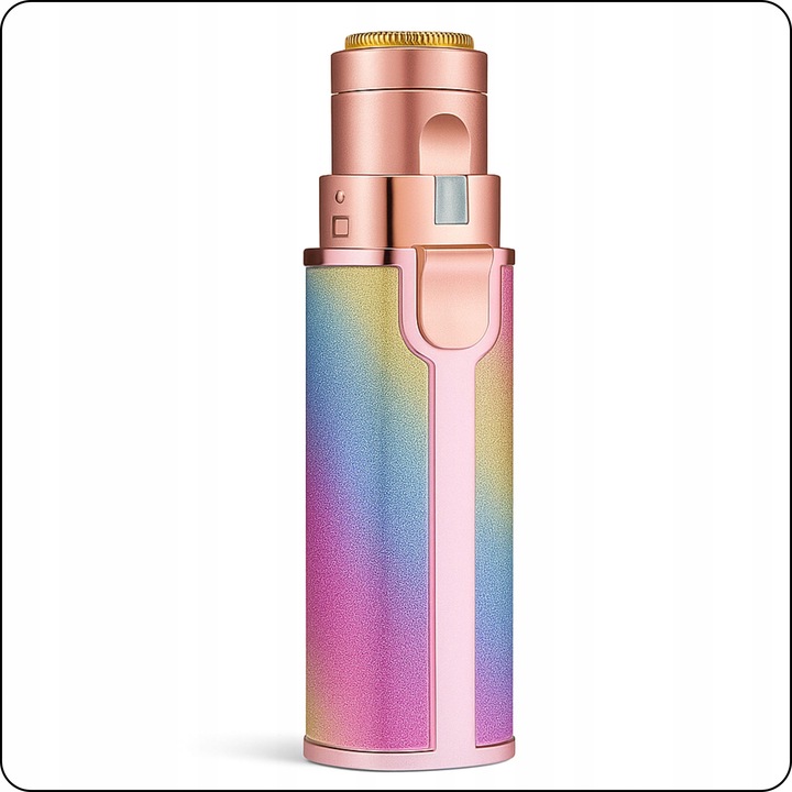 Golarka damska I trymer 2w1 do brwi twarzy i ciała I USB LED bez