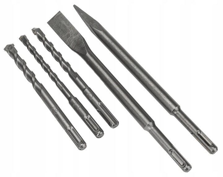 MŁOT UDAROWY MŁOTOWIERTARKA UDAR SDS+ 2200W 6J WALIZKA 3 X WIERTŁO +