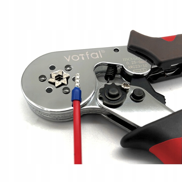 ZACISKARKA PRASKA TULEJEK DO KABLI SZEŚCIOKĄTNA