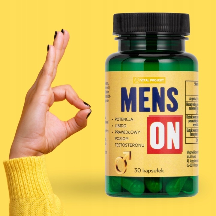 MENSON TABLETKI NA POTENCJĘ MOCNĄ EREKCJĘ LIBIDO WZWÓD POZIOM TESTOSTERONU