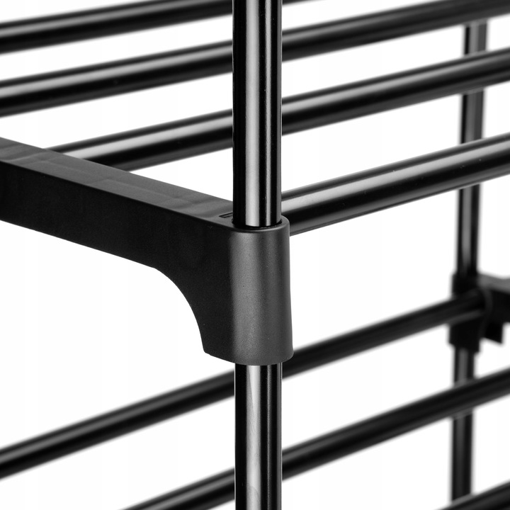 STOJAK NA BUTY OBUWIE REGAŁ PÓŁKA WYSOKA WĄSKA DUŻA MODUŁOWA 10 POZIOMÓW