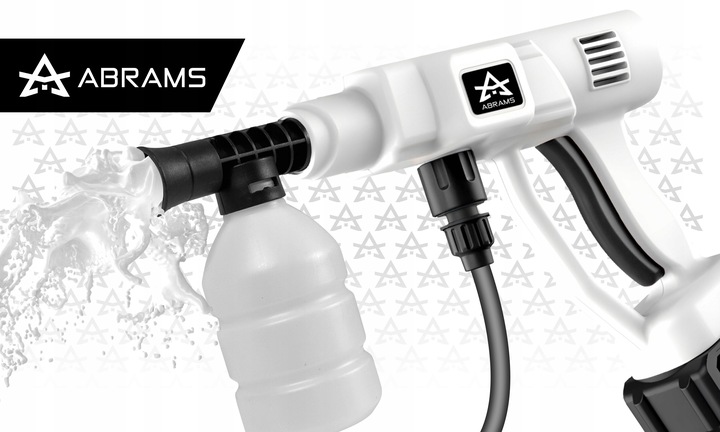 MYJKA CIŚNIENIOWA AKUMULATOROWA 60 BAR 2X AKU 21V 4AH MULTIFUNKCYJNA