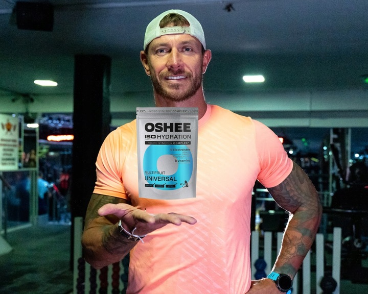 OSHEE ISO Hydration izotonik w proszku Multifruit 1050 g
