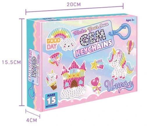 Haft Diamentowy Mozaika 3D Zawieszki dla dzieci