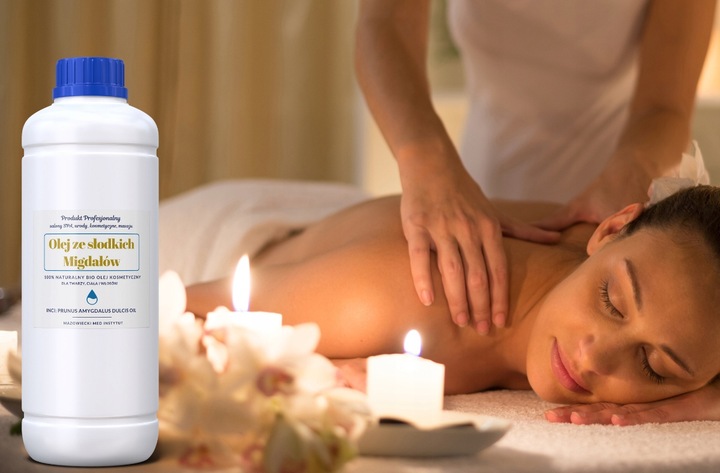 Olej ze słodkich migdałów 1l KOSMETYCZNY