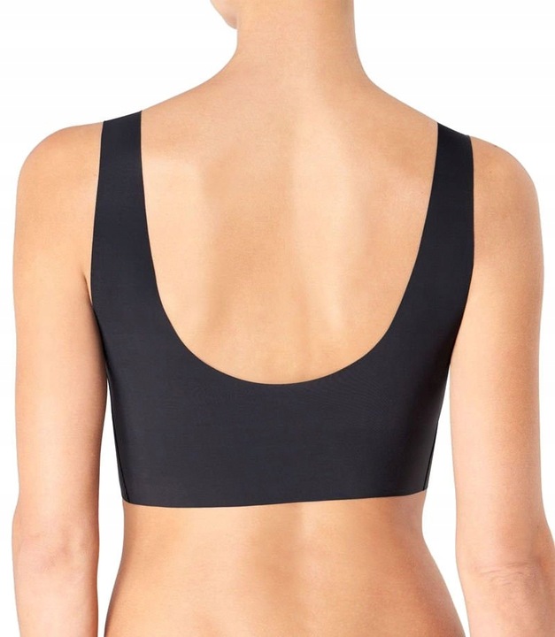 Sloggi biustonosz usztywniany czarny ZERO Feel Top rozmiar XS