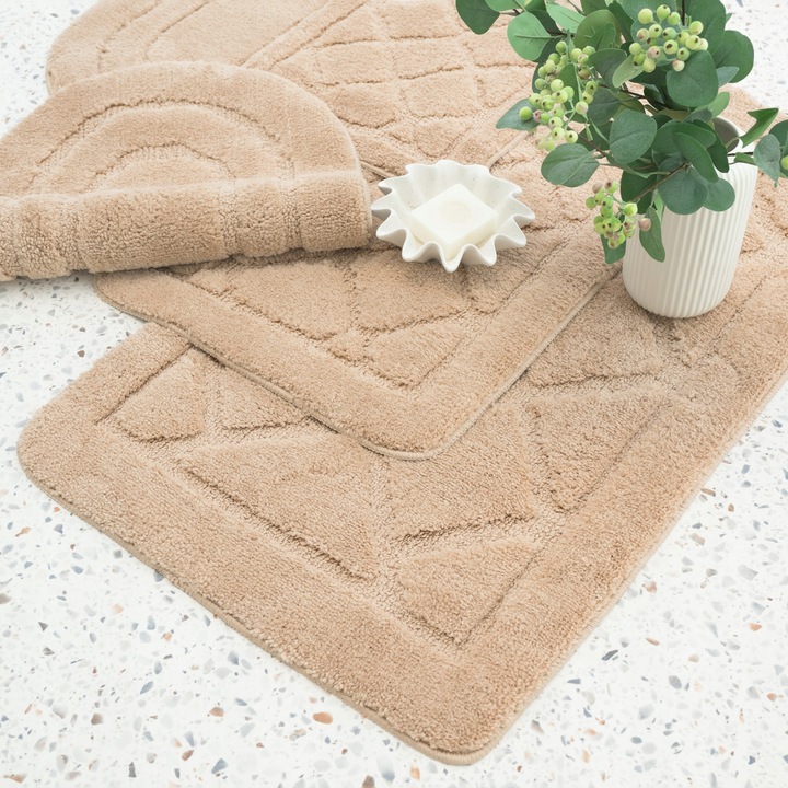 DYWANIK ŁAZIENKOWY ANTYPOŚLIZGOWY DUŻY MIĘKKI CHŁONNY DO PRANIA