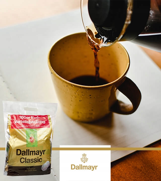 Pady DALLMAYR CLASSIC Pads SENSEO 100 szt. + GRATIS videobook