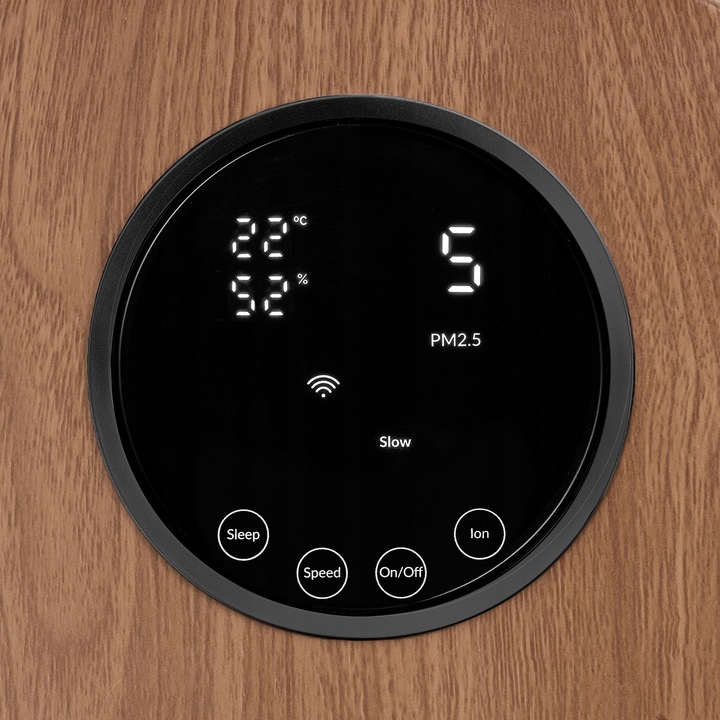 Oczyszczacz powietrza Klarta Forste 4 Wood/Black 40m² H13