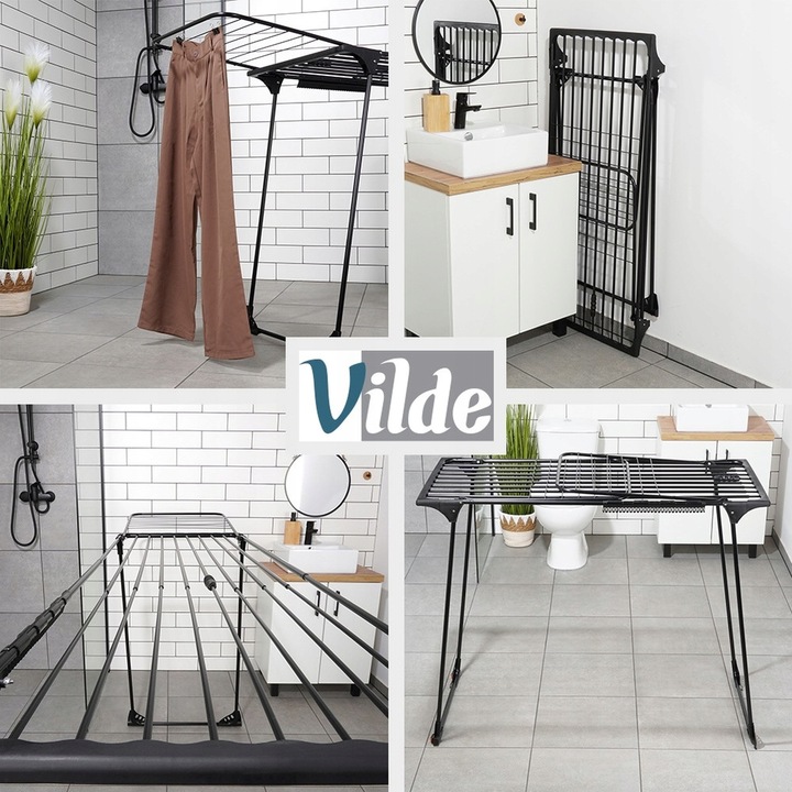 Duża SUSZARKA NA PRANIE ubrania odzież bieliznę TELESKOPOWA rozsuwana XXL