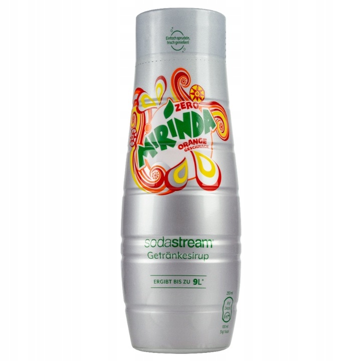 SYROP SODASTREAM MIRINDA ZERO BEZ CUKRU KONCENTRAT SATURATORA 440 ML
