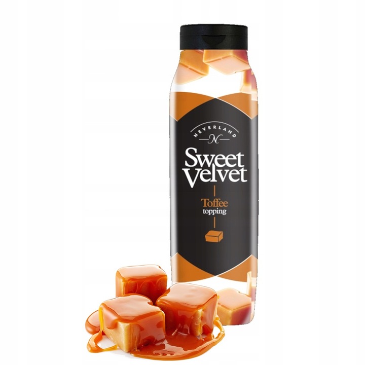 Sweet Velvet toffee tofi polewa sos lody gofry toffee toffi 1l