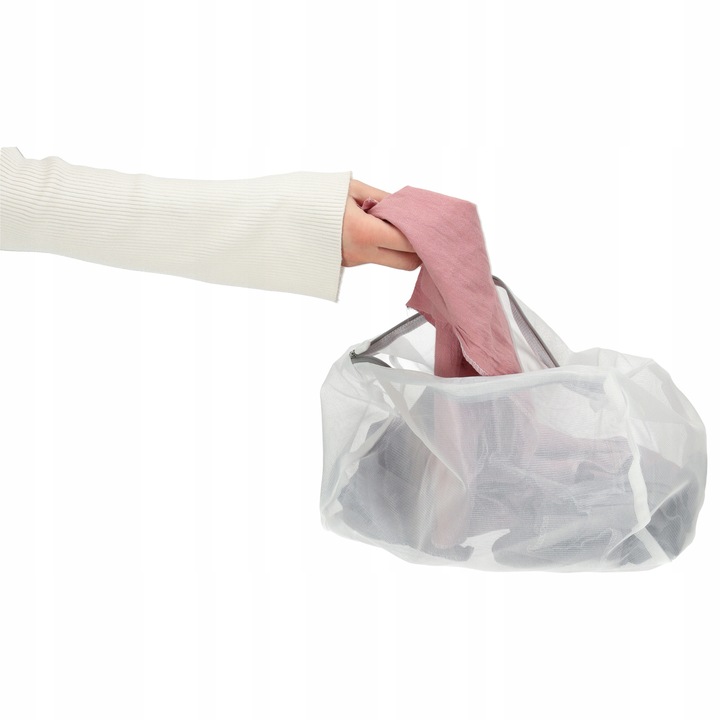 WOREK SIATKA DO PRANIA BIELIZNY SKARPET UBRAŃ WORECZEK Z ZAMKIEM 9 SZTUK