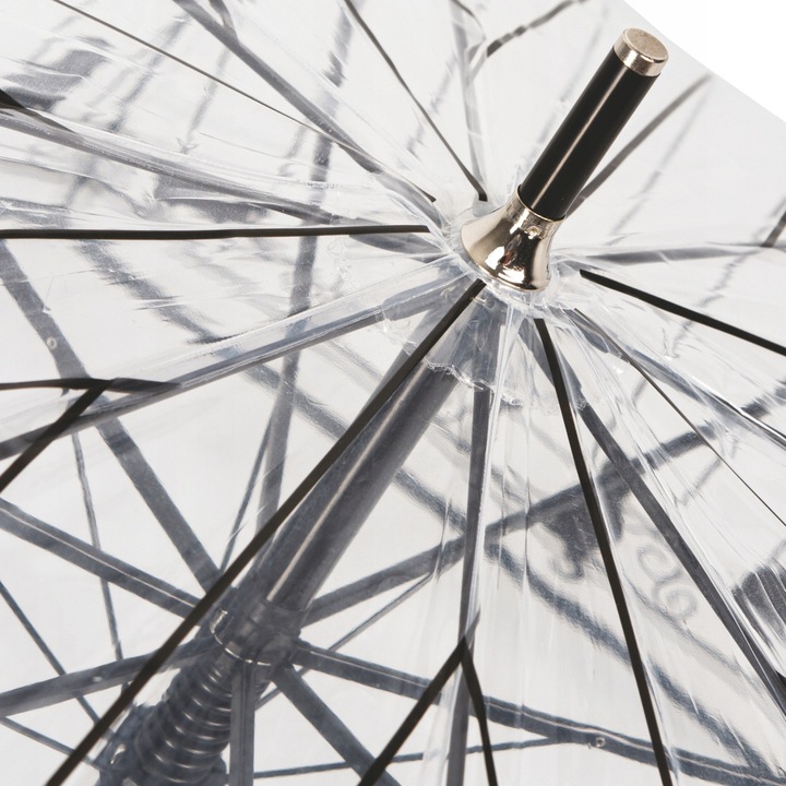 Parasol transparentny motywem kotów Captain Mike