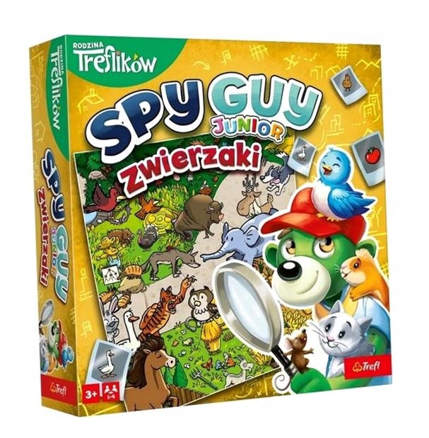 GRA - SPY GUY JUNIOR ZWIERZAKI TREFL