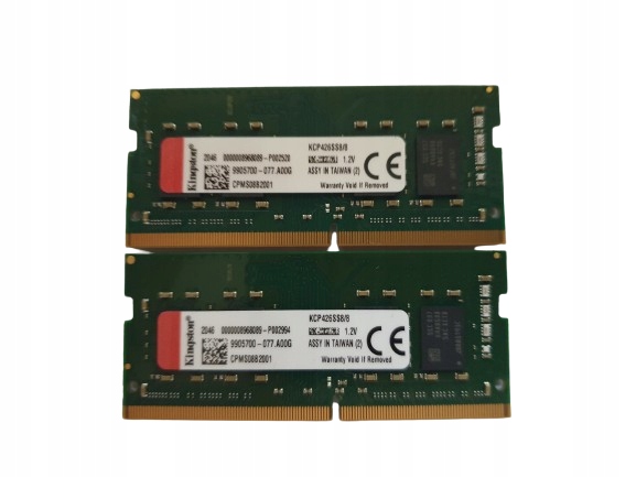 PAMIĘĆ 16GB 2X8GB DDR4 SO-DIMM PC4 2666V 21300S