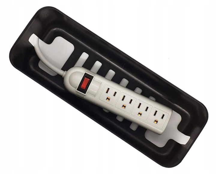 POJEMNIK ORGANIZER NA KABLE LISTWY BOX DREWNO M