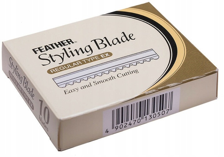 Feather Styling Blade Razor Ostrza Do Noża Chińskiego 10szt