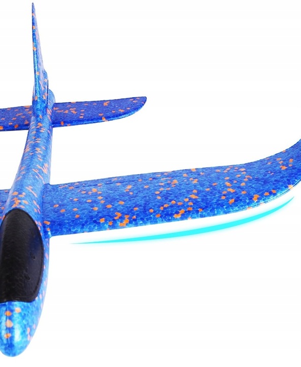 Samolot Szybowiec Styropianowy DUŻY ze Styropianu OPAKOWANIE 5 SZT- KOLORY