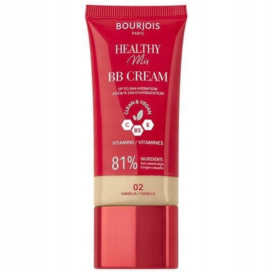 Bourjois Healthy Mix BB Cream Lekki Podkład Nawilżający Krem 01 02 03