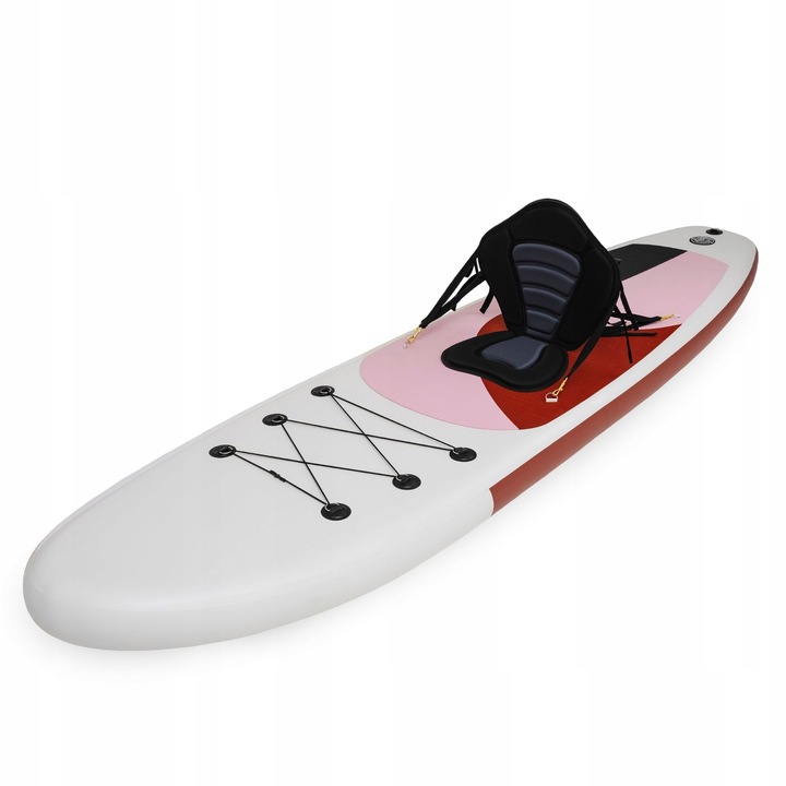 POMPOWANA DESKA SUP - STAND UP PADDLE - 320CM Z WIOSŁEM i SIEDZENIEM
