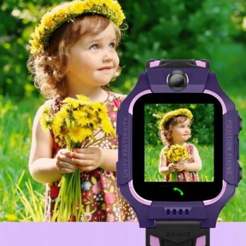 SMARTWATCH ZEGAREK SMARTBAND DLA DZIECI LOKALIZATOR GPS + KARTA SIM