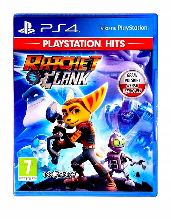 RATCHET & CLANK / WERSJA PL / PS4 PS5 / NOWA