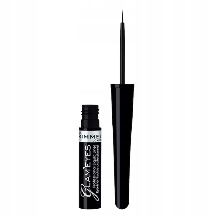 Rimmel Glam Eyes Professional Liquid Liner eyeliner tusz do kresek 001