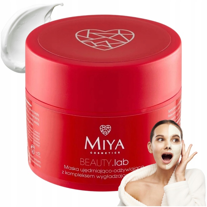 Maska Ujędrniająco-odżywiająca z Kompleksem Wygładzającym 50 g ml Miya
