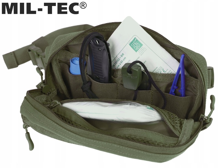 Nerka saszetka torba biodrowa organizer Mil-Tec Fanny Pack Molle Olive
