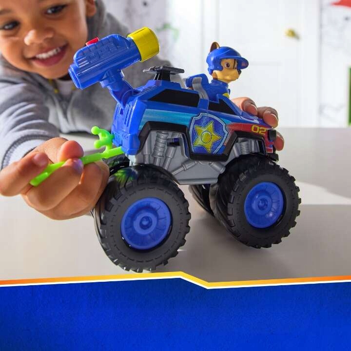 PSI PATROL RESCUE WHEELS POJAZD PIESEK CHASE + FIGURKA RADIOWÓZ POLICYJNY